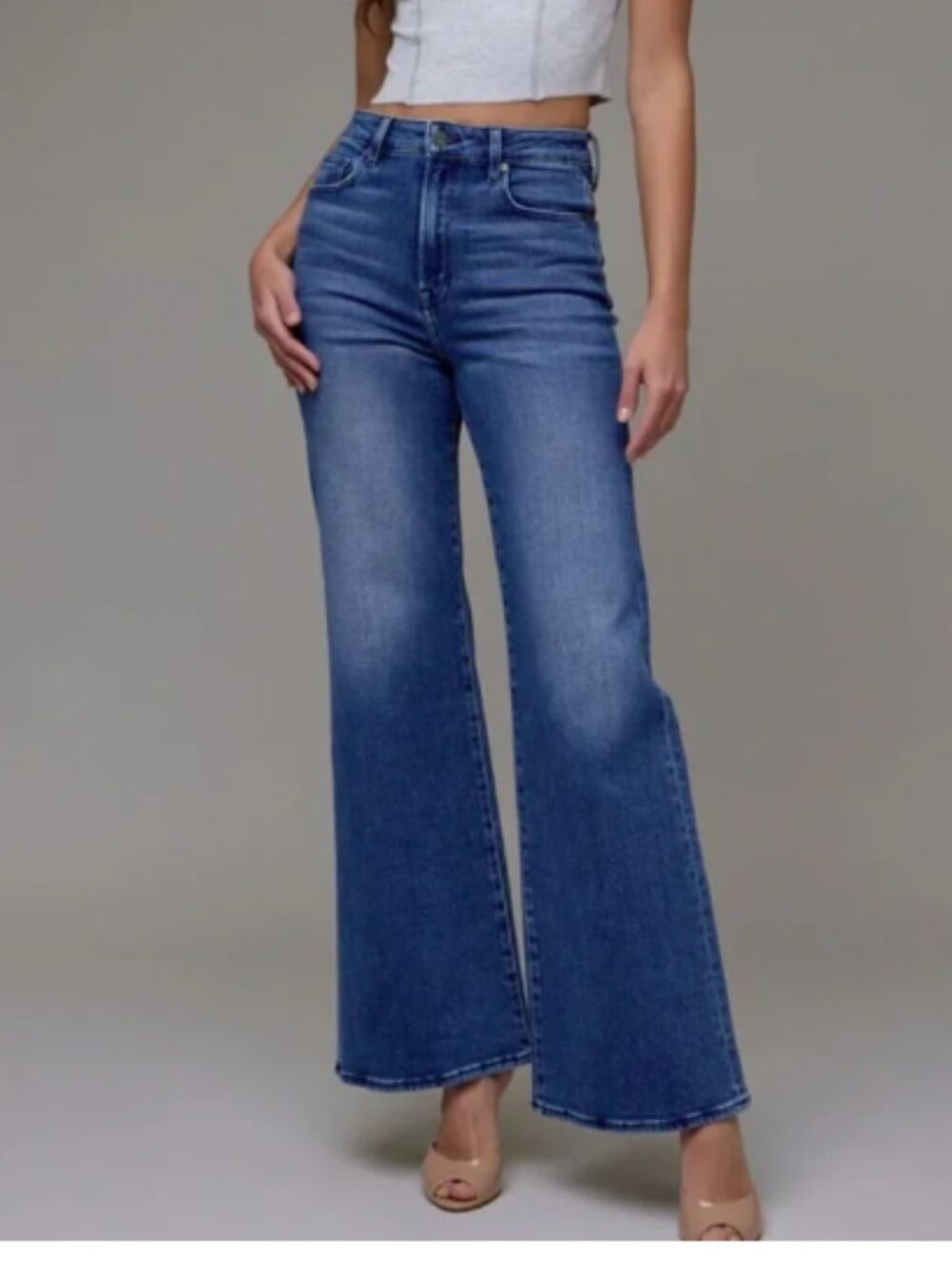NWOT Altar'd State Hidden High Rise Dark Wash Jeans